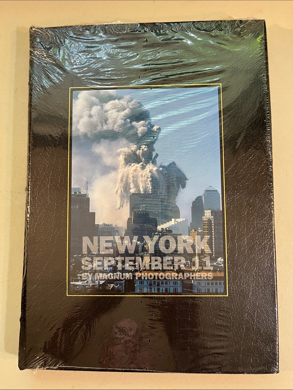 "New York September 11" Black Photo Book